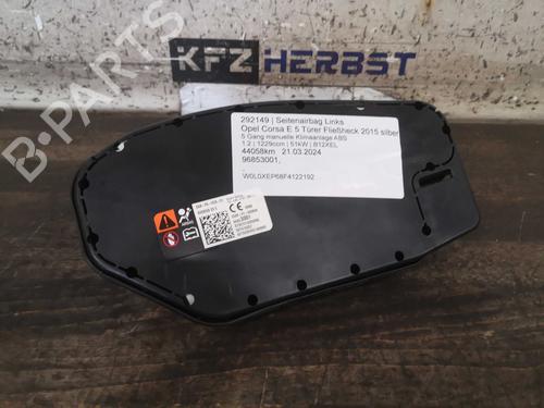 Used Left seat airbag OPEL CORSA E (X15) 1.2 (08, 68) (69 hp) 22285332