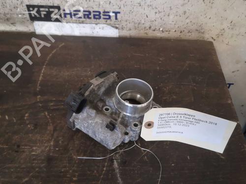 Used Throttle body OPEL CORSA E (X15) 1.4 Turbo (08, 68) (101 hp) 22283141