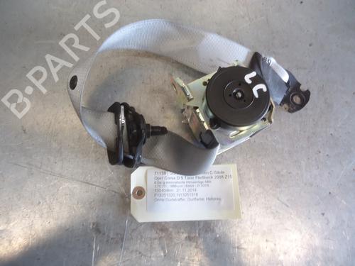 Rear left seatbelt OPEL CORSA D (S07) 1.7 CDTI (L08, L68) 13251320 | 13251318