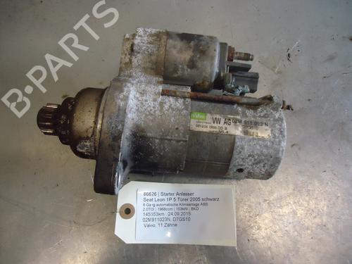 Startmotor SEAT LEON (1P1) 2.0 TDI 16V (140 hp) 12883551