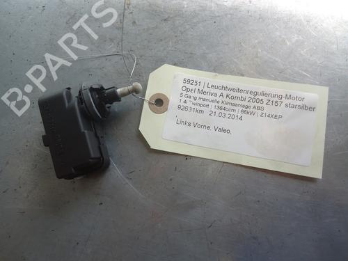 Motor de regulación de faros OPEL MERIVA A MPV (X03) 1.4 16V Twinport (E75) (90 hp) 13071531