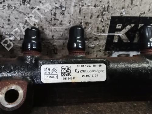 Used Injection rail CITROËN C4 Picasso II 1.6 BlueHDi 120 (120 hp) 22600054
