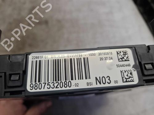 Fuse box PEUGEOT 2008 I (CU_) 1.6 BlueHDi 100 | BP31856464E1