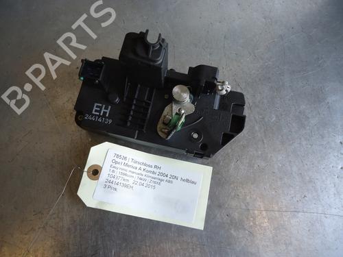 Used Rear right lock OPEL MERIVA A MPV (X03) 1.6 16V (E75) (100 hp) 12883263