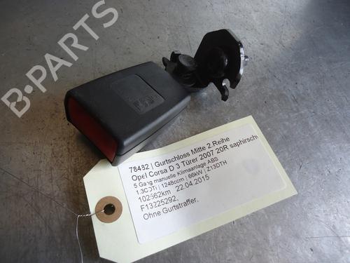 Used Seat buckle OPEL CORSA D (S07) 1.3 CDTI (L08, L68) (90 hp) 13432334