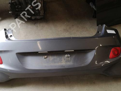 AVISA Protezione Paraurti Posteriore In Acciaio Inox Per Hyundai I10 Hatchback (2020+) - Colore Grafite Spazzolato, Antigraffio, Kit Adesivo Incluso