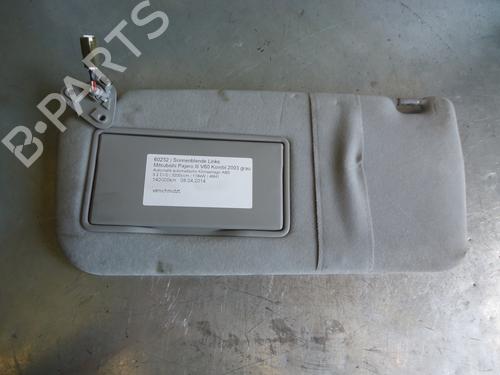 Used Left sun visor MITSUBISHI PAJERO III (V7_W, V6_W) 3.2 Di-D (V68W) (160 hp) 12882805