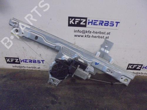 Used Front right window mechanism PEUGEOT 207 SW (WK_) 1.6 HDi (92 hp) 12865971