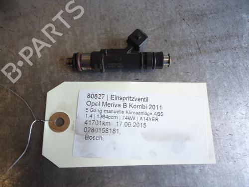 Used Injector OPEL MERIVA B MPV (S10) 1.4 (75) (100 hp) 12863314
