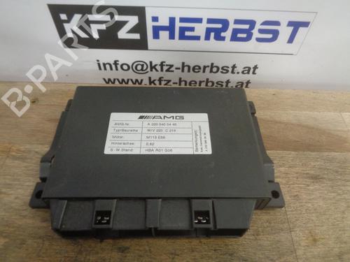 Automatic gearbox ECU MERCEDES-BENZ S-CLASS Coupe (C215) CL 500 (215.375) (306 hp) 12864081