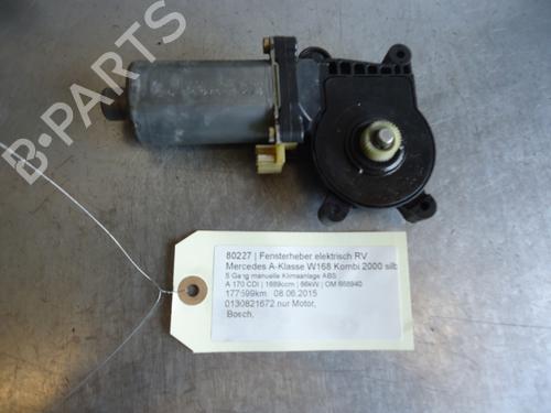 Front right window mechanism MERCEDES-BENZ A-CLASS (W168) A 170 CDI (168.008) (90 hp) 0130821672 nur Motor