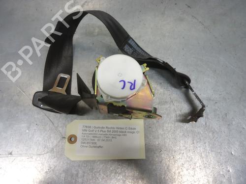 Used Rear right seatbelt VW GOLF PLUS V (5M1, 521) 1.9 TDI (105 hp) 20090117