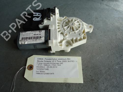 Used Rear right window mechanism SKODA OCTAVIA II (1Z3) 1.9 TDI (105 hp) 12861658