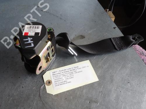 Used Rear left seatbelt MERCEDES-BENZ A-CLASS (W168) A 170 CDI (168.009, 168.109) (95 hp) 12861569