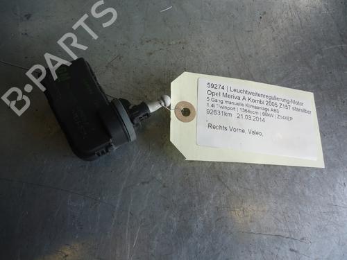 Motor de regulación de faros OPEL MERIVA A MPV (X03) 1.4 16V Twinport (E75) (90 hp) 13071532