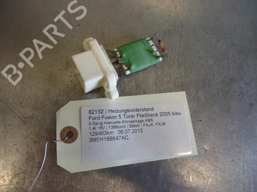 Varmeblæsermodstand FORD FUSION (JU_) 1.4 (80 hp) 12863387
