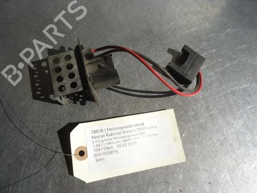 Varmeblæsermodstand NISSAN KUBISTAR Van (X76) 1.5 dCi (65 hp) 12863104