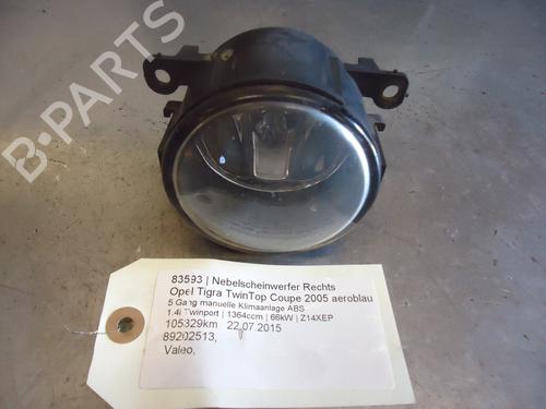Højre Foran Tågelygte OPEL TIGRA TwinTop (X04) 1.4 (R97) (90 hp) 13440141
