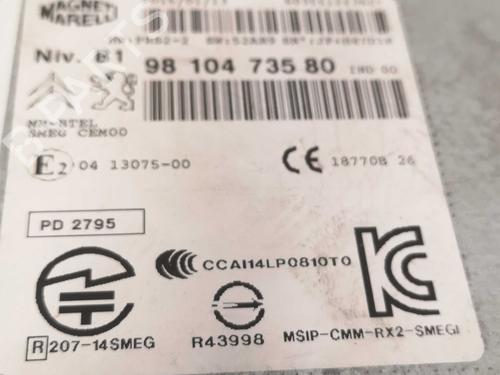Electronic module CITROËN C4 CACTUS 1.2 VTi 82 | BP22283511M83 