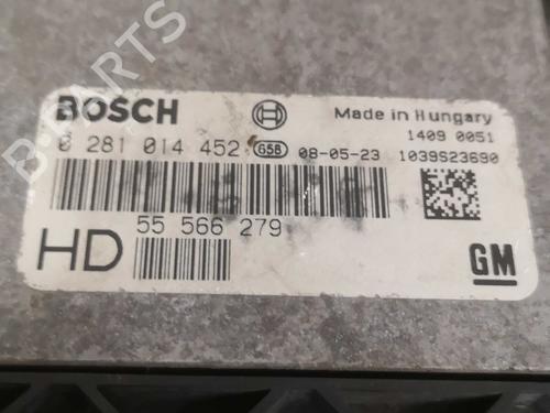 Engine control unit (ECU) OPEL ZAFIRA / ZAFIRA FAMILY B (A05) 1.9 CDTI (M75) | BP22284781M57 