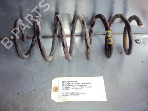 Used Shock absorber spring OPEL AGILA (A) (H00) 1.0 (F68) (60 hp) 13059994