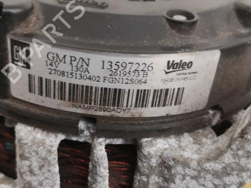 Alternator OPEL MOKKA / MOKKA X (J13) 1.4 4x4 (_76) | BP22286080M7 