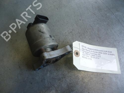 Used Egr OPEL MERIVA A MPV (X03) 1.6 (E75) (87 hp) 13430920
