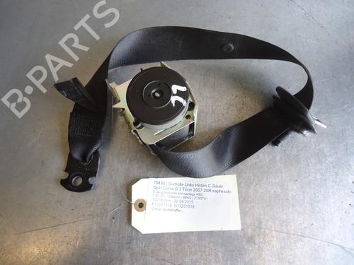 Used Rear left seatbelt OPEL CORSA D (S07) 1.3 CDTI (L08, L68) (90 hp) 13432336