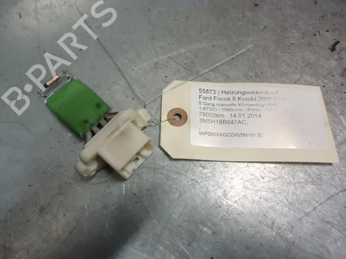 Used Heater resistor FORD FOCUS II Turnier (DA_, FFS, DS) 1.6 TDCi (109 hp) 13431808