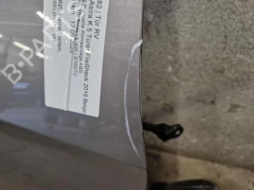Right front door OPEL ASTRA K (B16) 1.6 CDTi (68) | BP29068079C3 