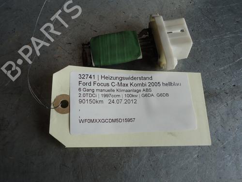 Used Heater resistor FORD FOCUS C-MAX (DM2) 2.0 TDCi (136 hp) 13431466