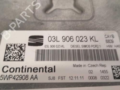 Engine control unit (ECU) SEAT ALTEA (5P1) 1.6 TDI | BP22284377M57 