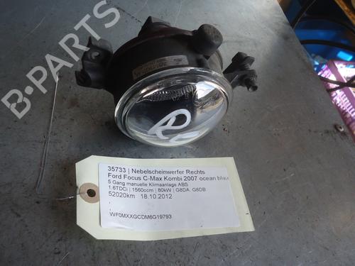 Højre foran tåkelykt FORD FOCUS C-MAX (DM2) 1.6 TDCi (109 hp) 13439622