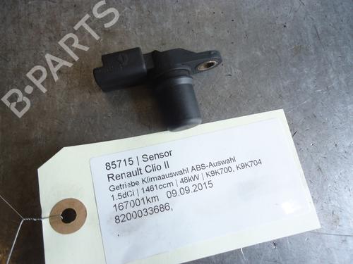 Sensor electrónico RENAULT CLIO II (BB_, CB_) 1.5 dCi (B/CB07) (65 hp) 12883520