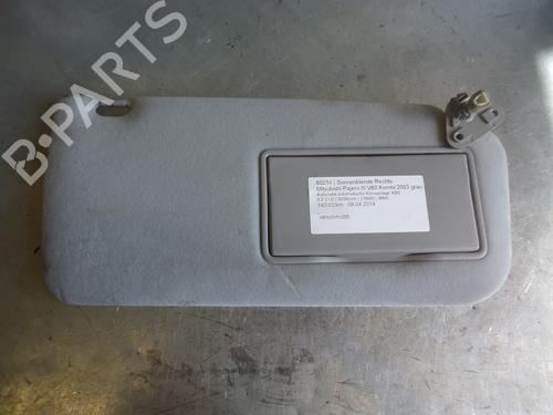 Højre solskærm MITSUBISHI PAJERO III (V7_W, V6_W) 3.2 Di-D (V68W) (160 hp) 12882804