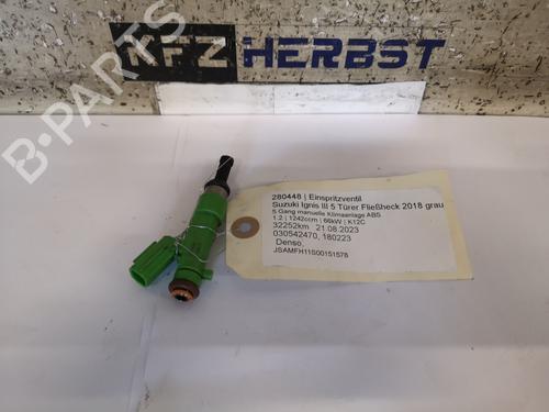 Used Injector Injector SUZUKI IGNIS III (MF, FF) 1.2 (ATK412) (90 hp) 33929594 33929594