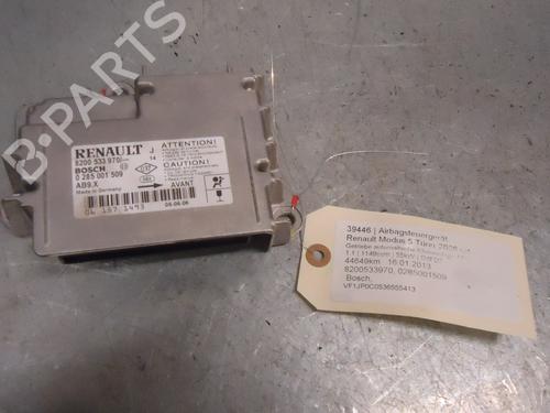 Kollisjonspute styreenhet RENAULT MODUS / GRAND MODUS (F/JP0_) 1.2 (JP0C, JP0K, FP0C, FP0K, FP0P, JP0P, JP0T) (75 hp) 20089934