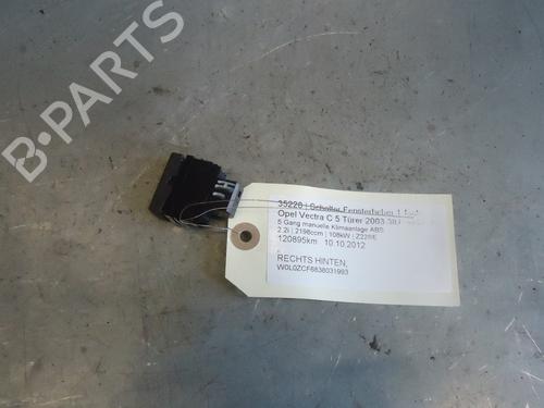 Høyre bak elrute bryter OPEL VECTRA C GTS (Z02) 2.2 16V (F68) (147 hp) 16454661