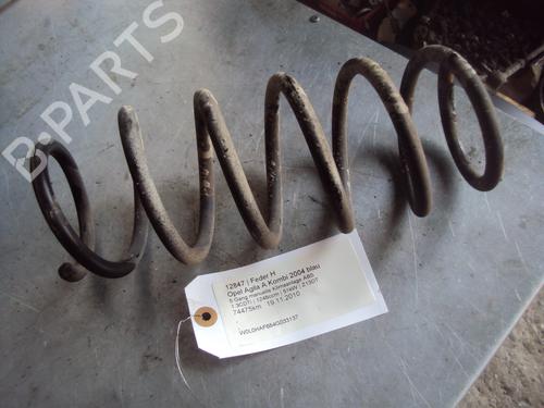 Used Shock absorber spring OPEL AGILA (A) (H00) 1.3 CDTI (F68) (70 hp) 13059979
