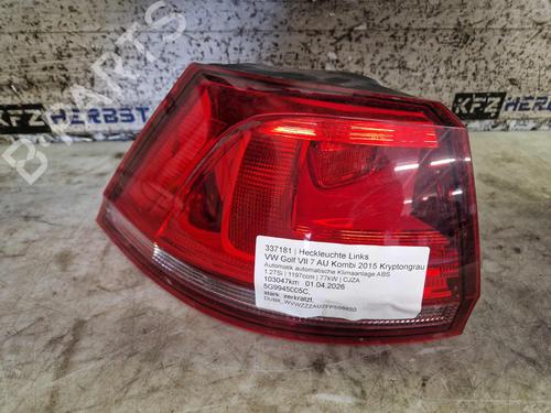 Used Left taillight Left taillight VW GOLF VII Variant (BA5, BV5) 1.2 TSI (105 hp) 33845443 33845443