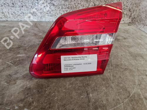 Used Right taillight Right taillight MERCEDES-BENZ B-CLASS Sports Tourer (W246, W242) B 180 CDI / d (246.212) (109 hp) 33237223 33237223