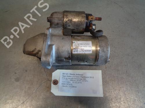 Startmotor OPEL ASTRA J Sports Tourer (P10) 1.7 CDTI (35) (110 hp) 12883653