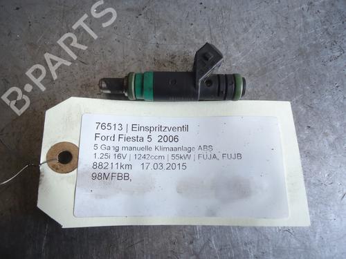 Used Injector FORD FIESTA V (JH_, JD_) 1.25 16V (75 hp) 12863102