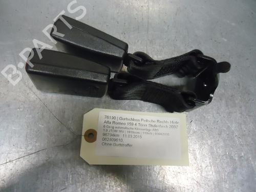 Used Rear right seatbelt ALFA ROMEO 159 (939_) 1.9 JTDM 16V (939AXC1B, 939AXC12) (150 hp) 20090104
