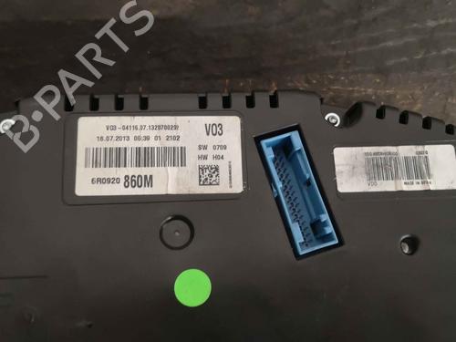 Instrument cluster VW POLO V (6R1, 6C1) 1.2 TSI | BP22281759C47