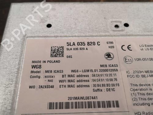 Electronic module SKODA ENYAQ iV SUV (5AZ) 80 | BP22291874M83 