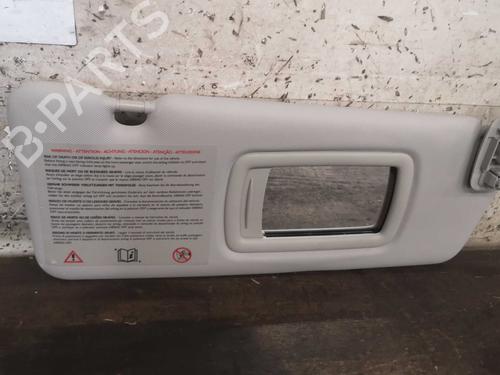 Used Right sun visor RENAULT MEGANE III Grandtour (KZ0/1) 1.5 dCi (KZ09, KZ0D, KZ1G, KZ29, KZ14, KZ1W, KZ10, KZ1F,... (110 hp) 22282962