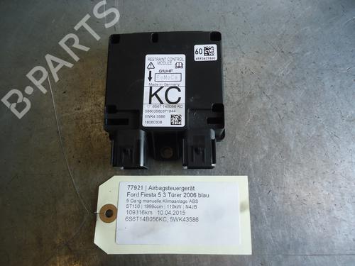 Airbag styreenhed FORD FIESTA V (JH_, JD_) ST150 (150 hp) 13432321