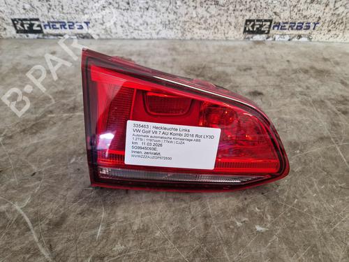 Fanale posteriore sinistro VW GOLF VII Variant (BA5, BV5) 1.2 TSI (105 hp) 33169160
