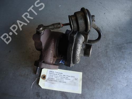 Used Turbocharger/Supercharger FIAT GRANDE PUNTO (199_) 1.3 D Multijet (75 hp) 12883402